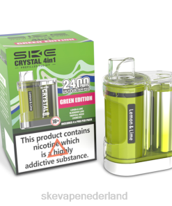 SKE Nederland - SKE Crystal 4 in 1 2400 podkit gemengd 6V8697 groene editie