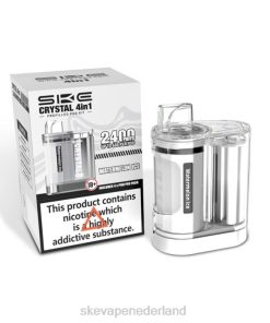 SKE Vape Kopen - SKE Crystal 4 in 1 2400 pod-kit 6V8610 watermeloen ijs