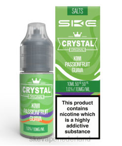 SKE Vape Kopen - SKE Crystal fijn zout 6V86115 kiwi-passievrucht-guave