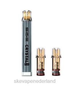 SKE Vape Nederland - SKE Crystal Plus vape-podkit + 2pod 6V861 grijs