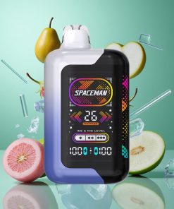 Blauwe Framboos IJs SMOK SPACEMAN SP40000 Wegwerp Vape 40000 Puffen 20ml Vloeistofcapaciteit
