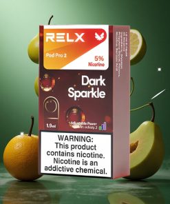 Donkere Glinstering RELX Pod Pro 2 600 Puffs 5% Nicotine 1.9ml Capaciteit