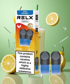 Drankje-IJs Pocary RELX Pod Pro 2 600 puffs 1,8% nicotine