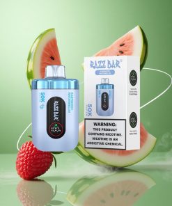 Framboos Watermeloen Razz Bar 50K Puffs 650 Mah Oplaadbaar