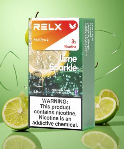 Limoen Gloed RELX Pod Pro 2 600 Puffs Spanningsaanpassing