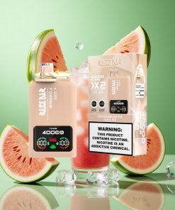 Watermeloen Ijs_Cola Ijs Razz Bar Disposable 40000 Puffs Schermweergave Mesh Coil