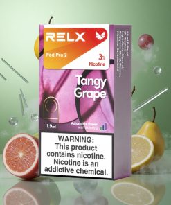 Zurige Druif RELX Pod Pro 2 600 puffs 3% nicotine