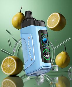 Zwarte Draken IJs Razz Bar 45000 Puffs Herlaadbaar 20 mg/ml Nicotine Sterkte